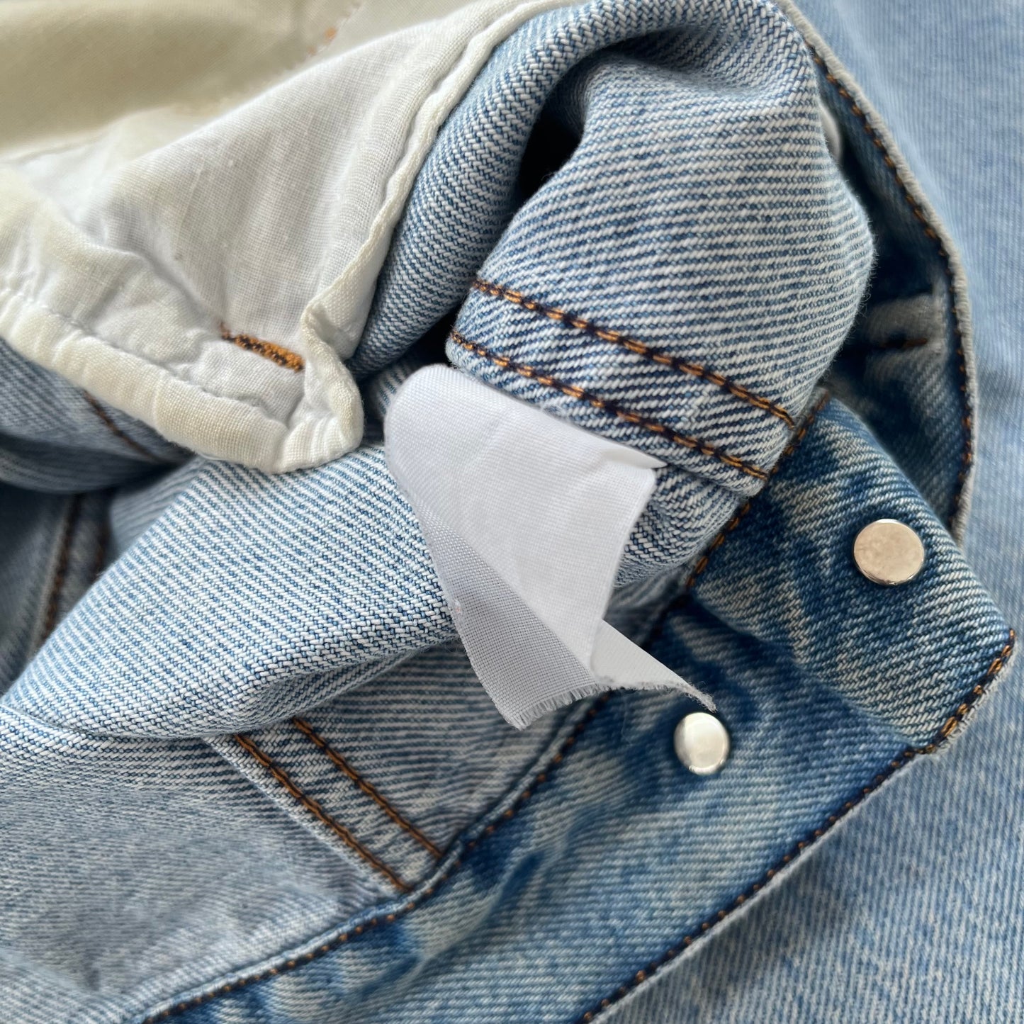 1990s armani jeans loose fit denim trucker jacket