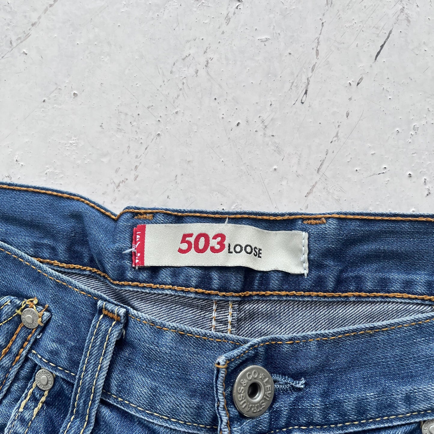 vintage 503 levis buckle back jean shorts