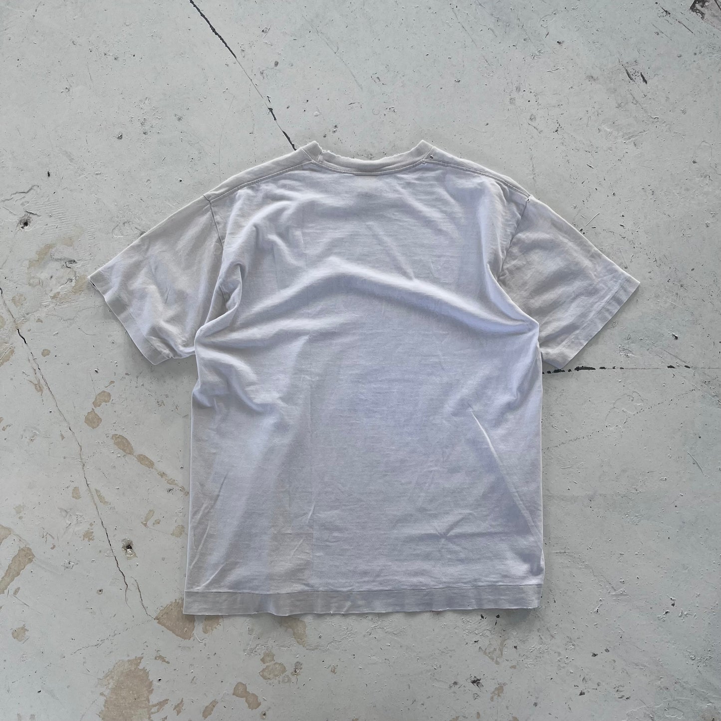 2000s thrashed bape tee