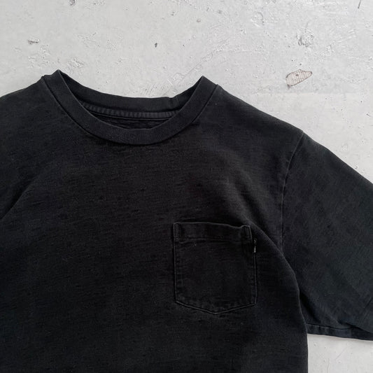 vintage supreme black pocket tee