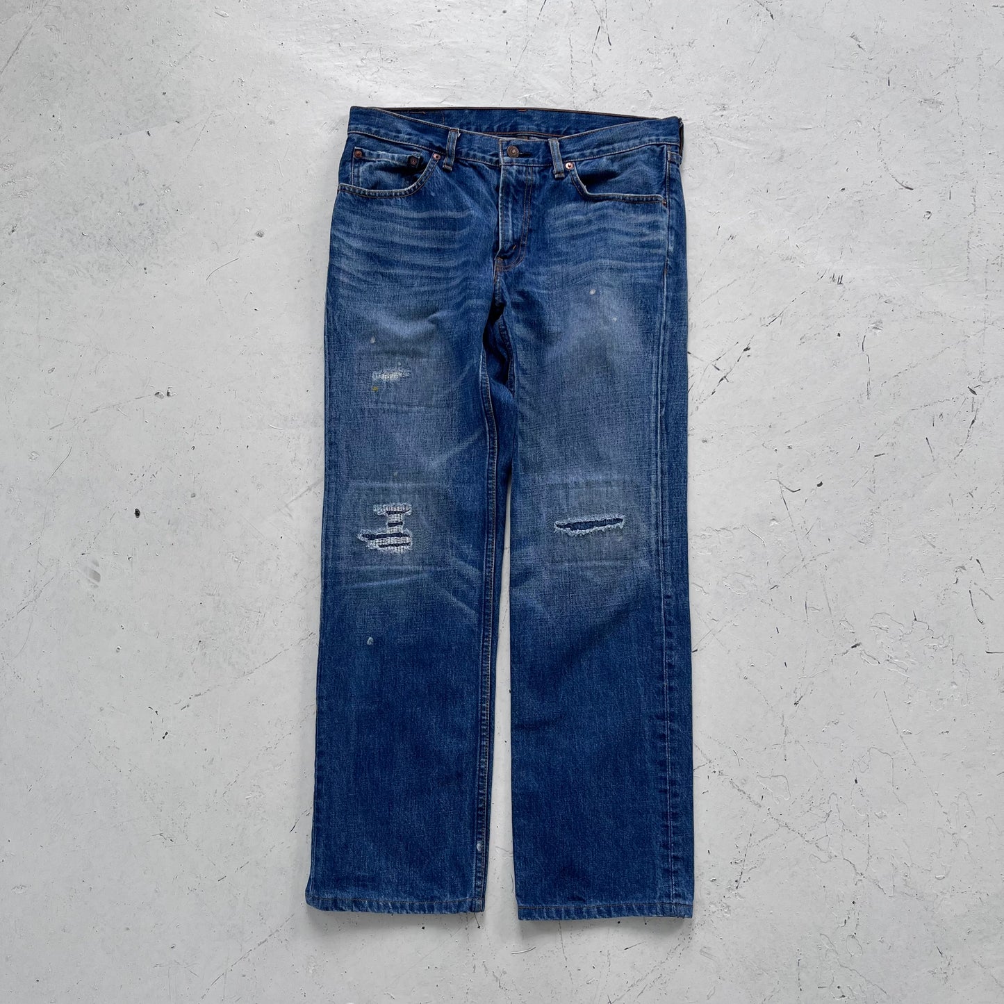 vintage 502 levis w/sashiko repair