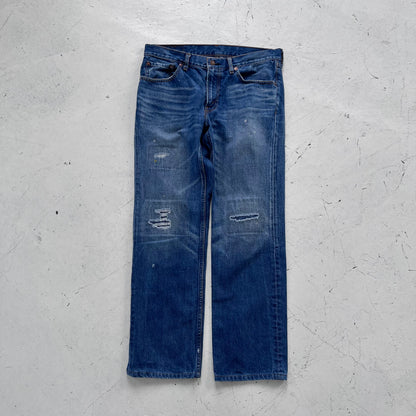 vintage 502 levis w/sashiko repair