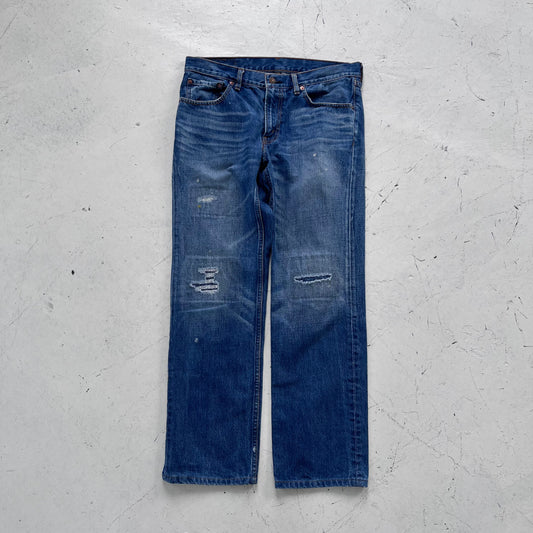 vintage 502 levis w/sashiko repair
