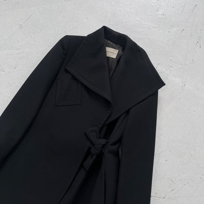 fw2001 emporio armani runway trenchcoat