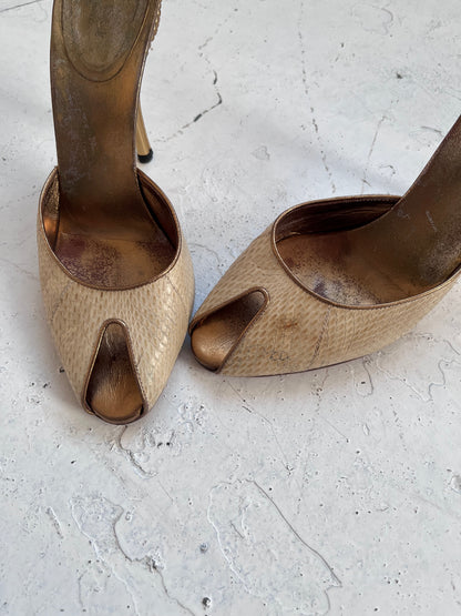 Fw2004 gucci by tom ford heels
