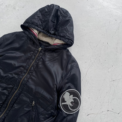 2000s armani jeans eagle jacket