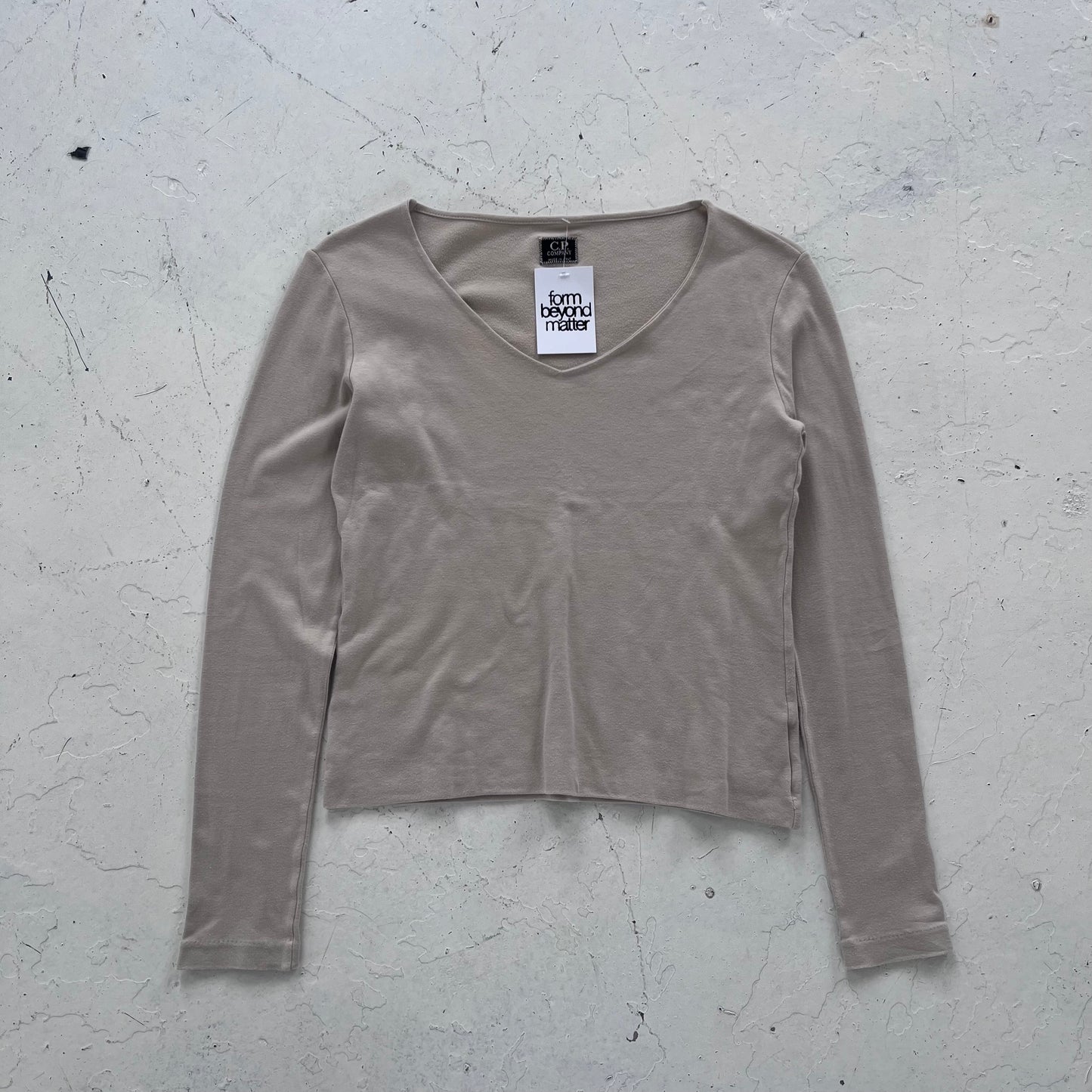 fw1998 cp company donna v neck top