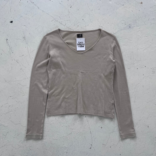 fw1998 cp company donna v neck top