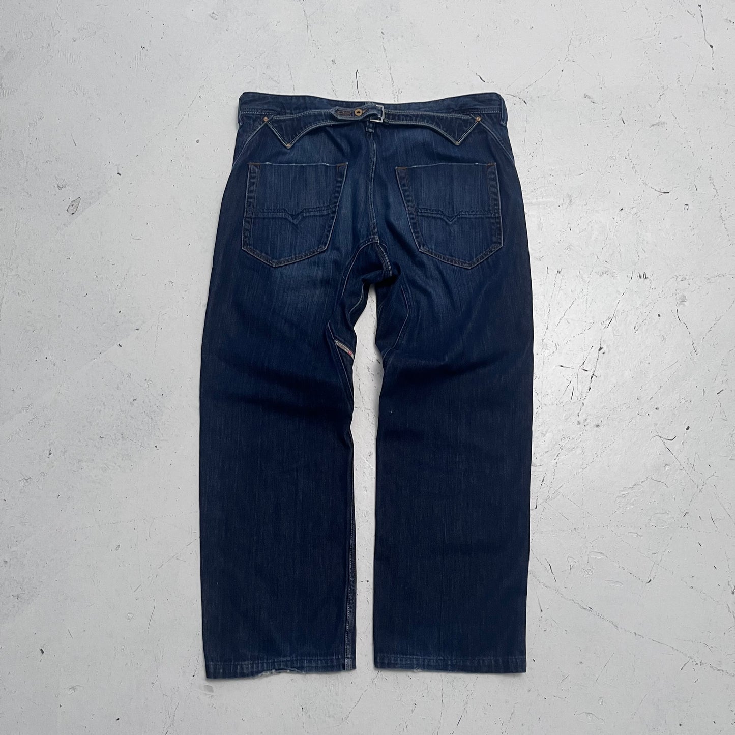 2000s diesel buckleback pheyo jeans
