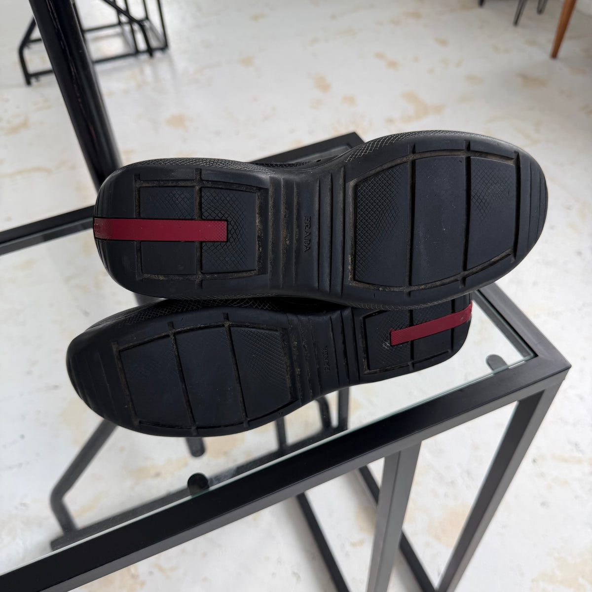 2000s prada americas matte leather cups