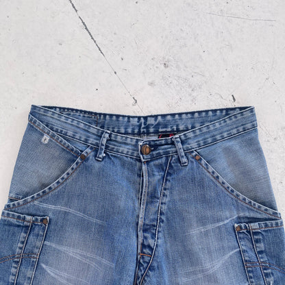 vintage levis engineered shorts