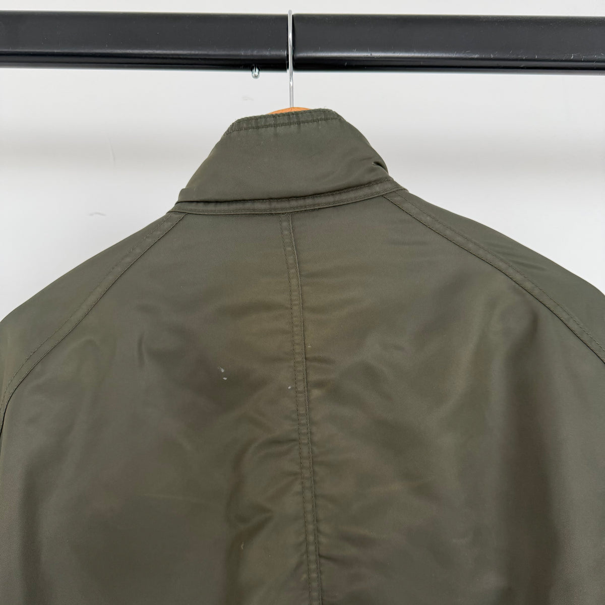 2000s armani jeans technical collared bomber jacket
