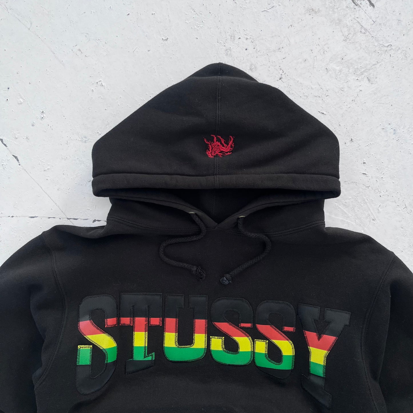 1990s stüssy hoodie
