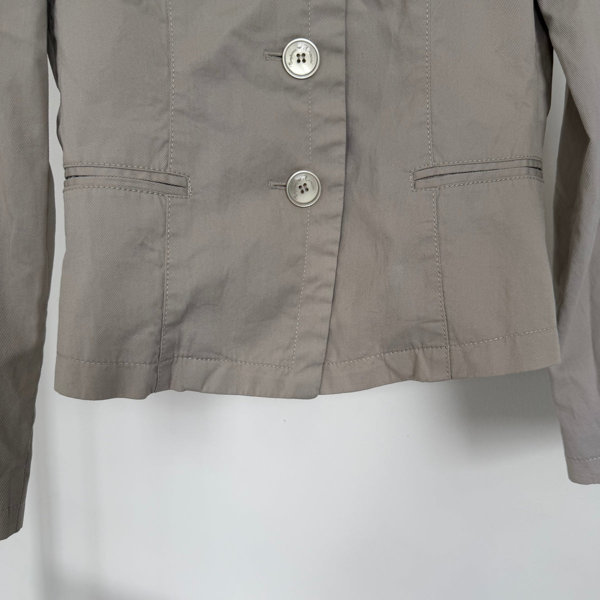 ss2008 emporio armani polka dot lined blazer
