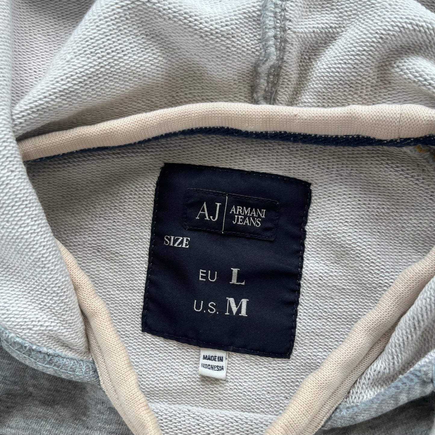 2000s armani jeans spellout afterhood