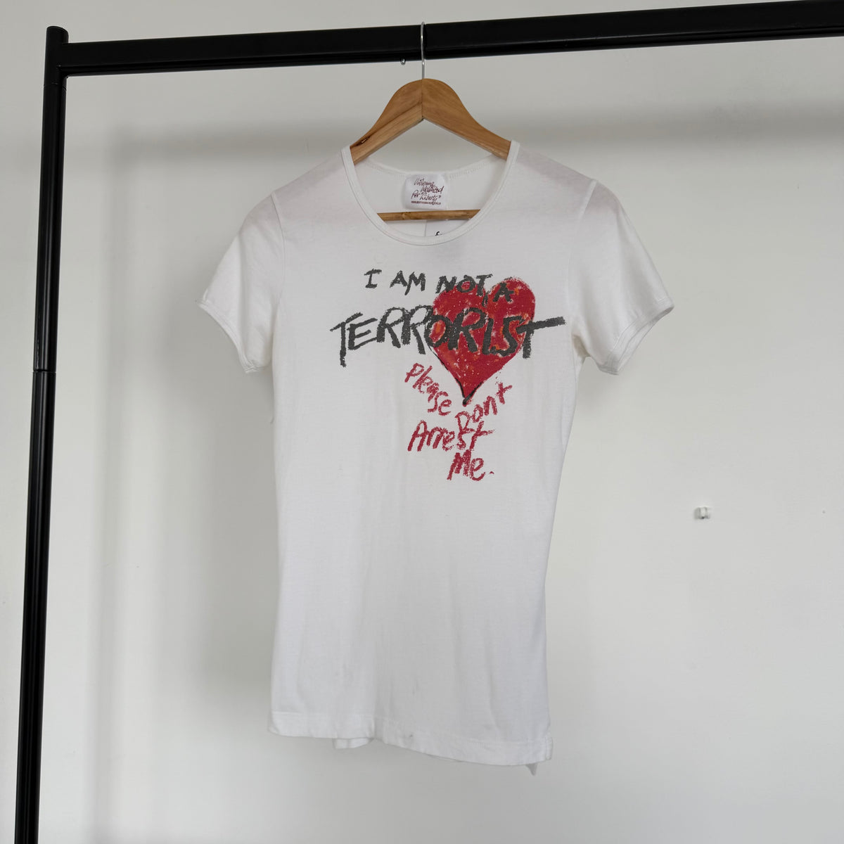 2005 vivienne westwood “terrorist” tee