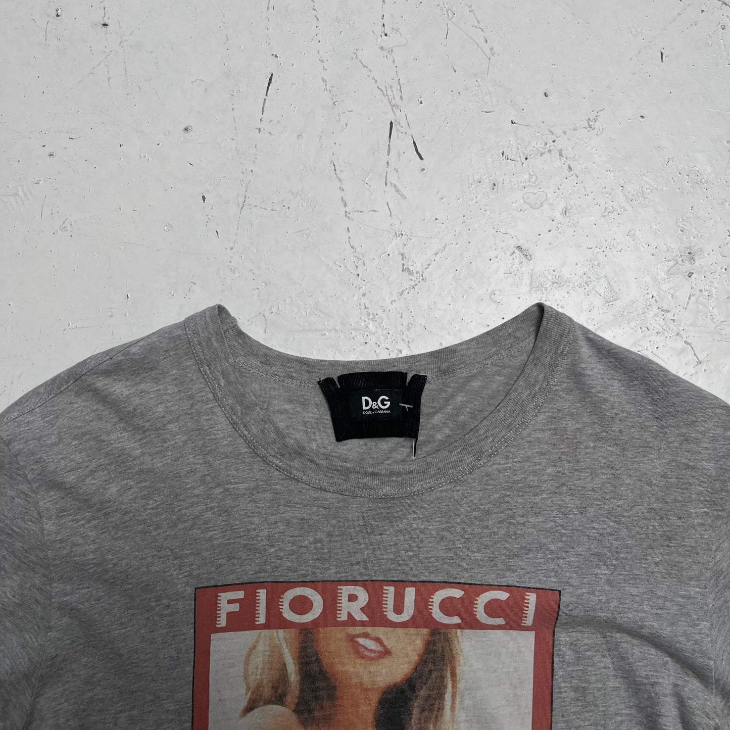 vintage d&g fiorucci graphic tee