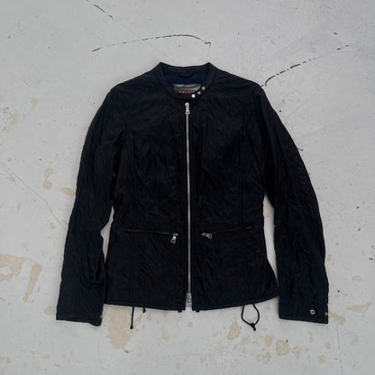 2000s prada sport moto jacket