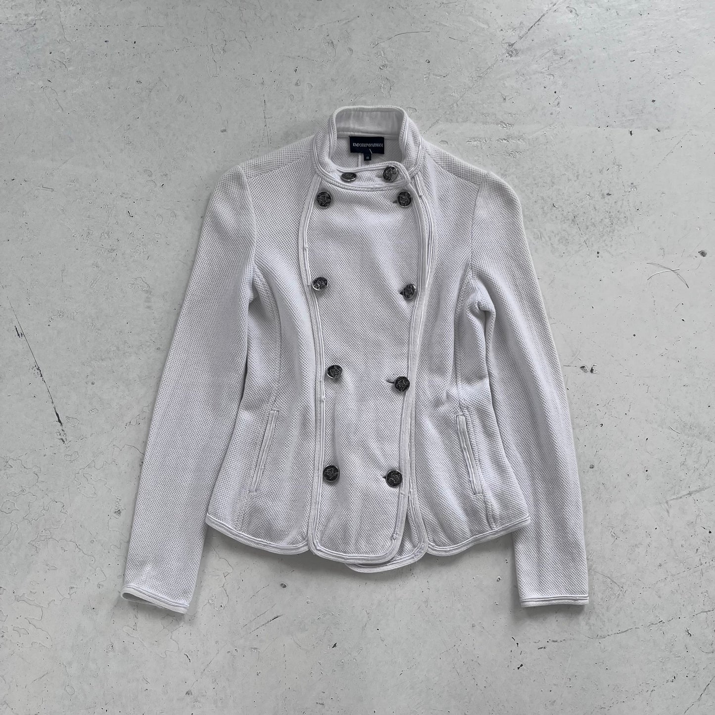 emporio armani button up jacket