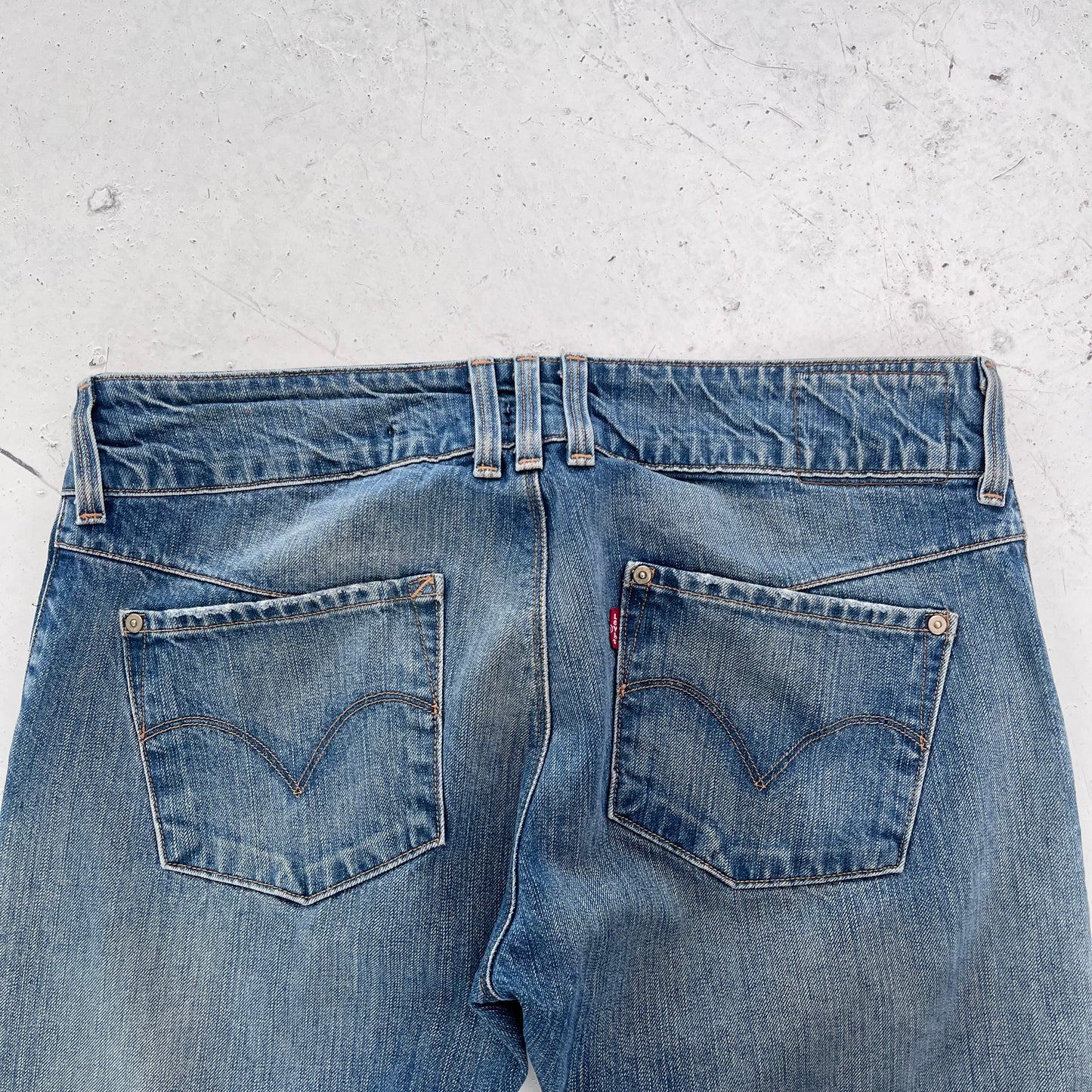 vintage levis engineered low rise jeans
