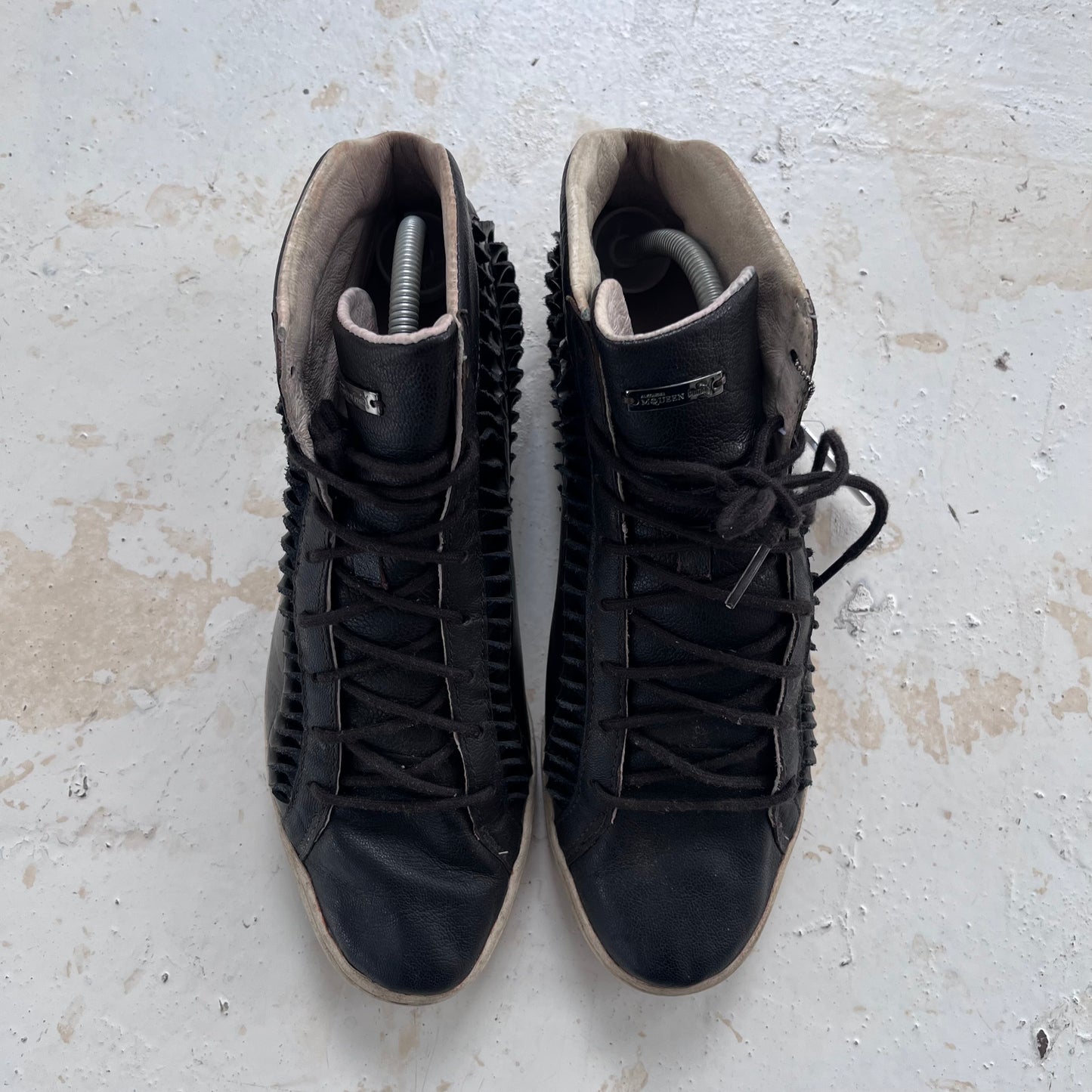 2011 alexander mcqueen x puma gills brown trainers