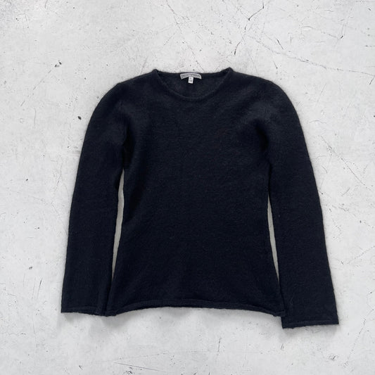 1990s emporio armani sheer mohair knit