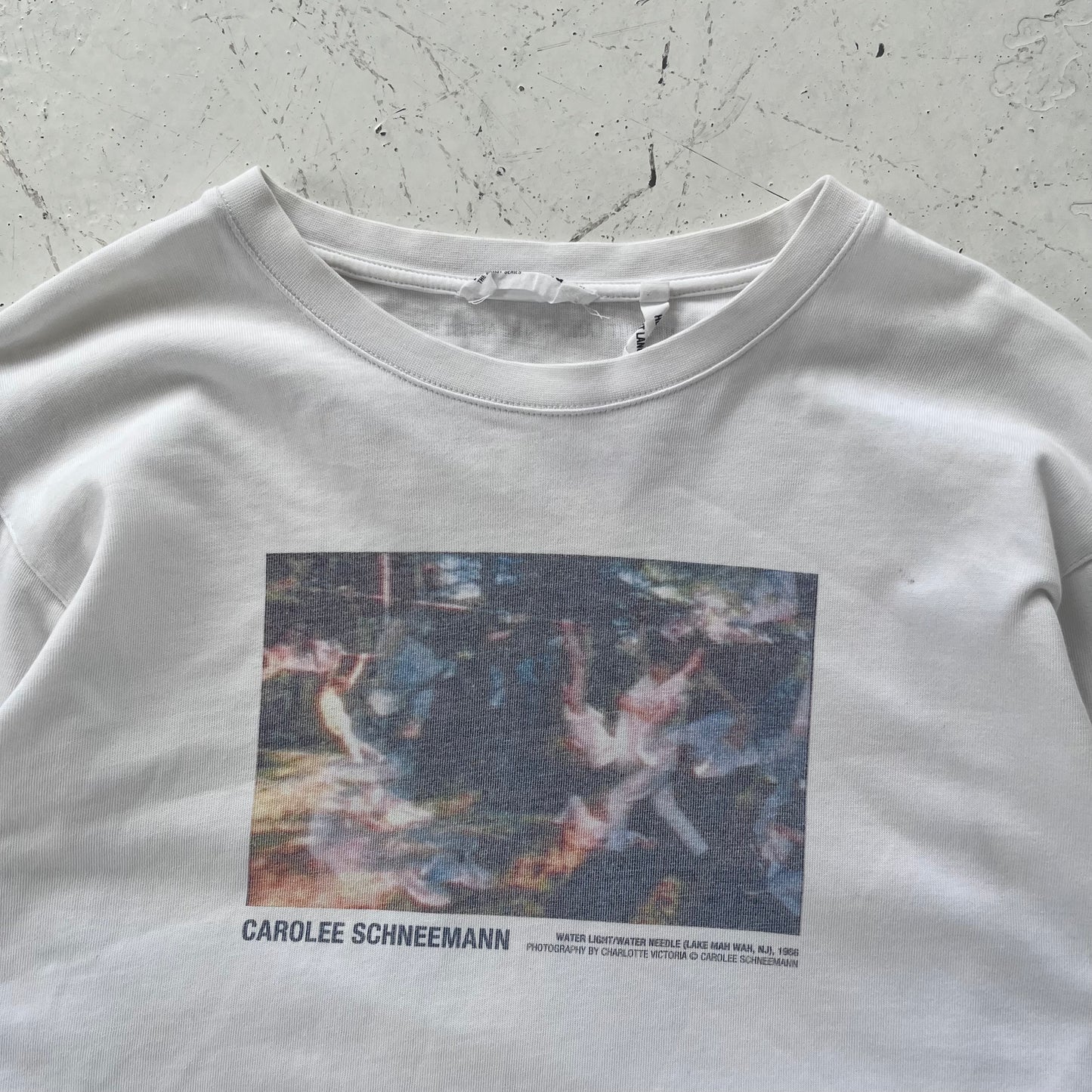 2000s helmut lang artist series graphic longsleeve