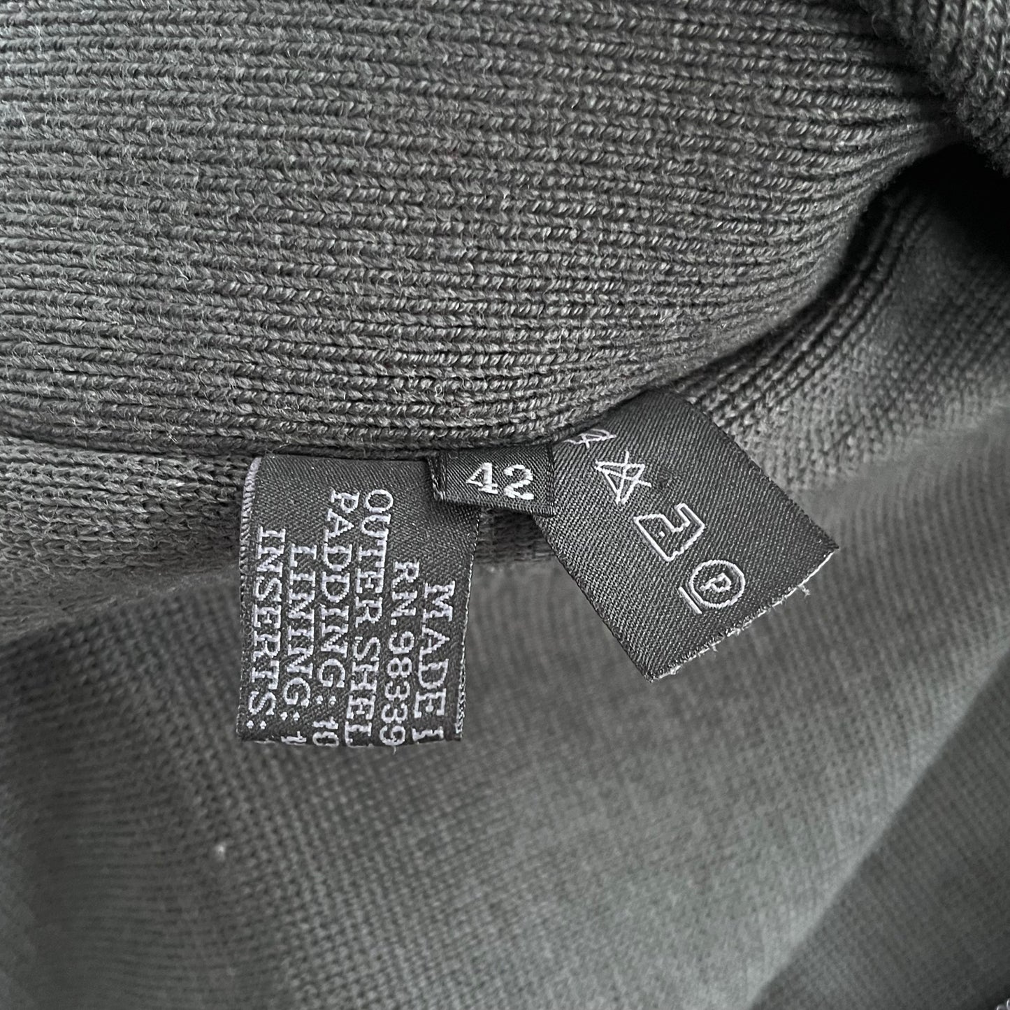 ss2000 prada sport bondage black gilet