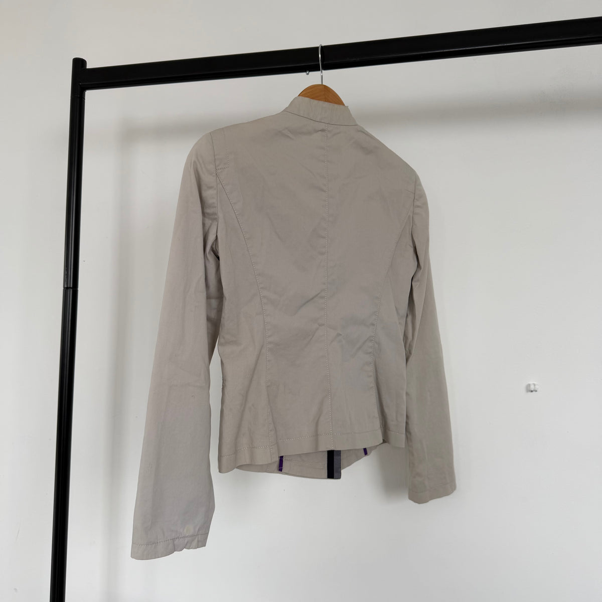 ss2008 emporio armani polka dot lined blazer