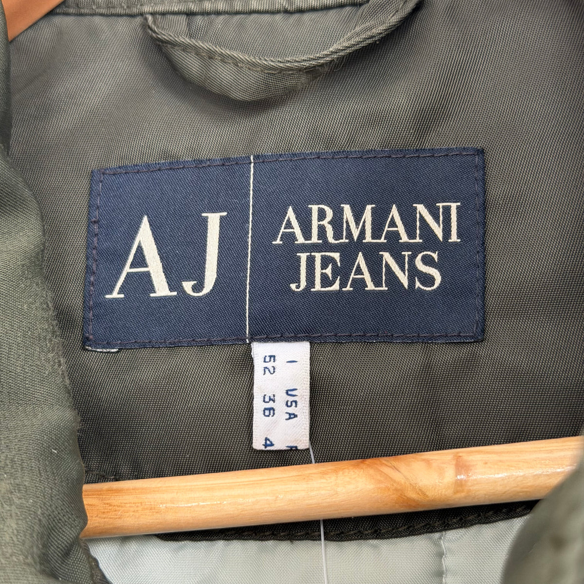 2000s armani jeans technical collared bomber jacket