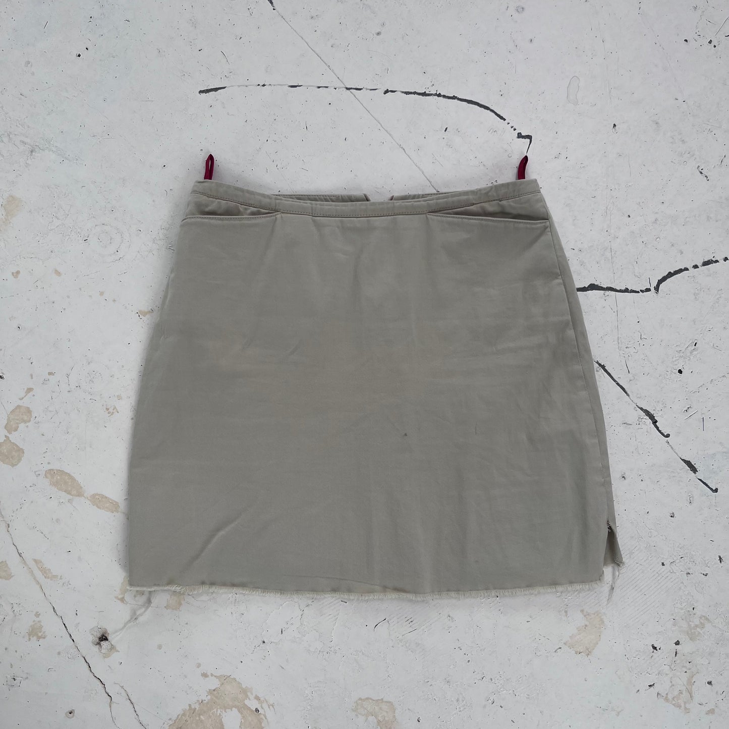 2000s prada sport skirt