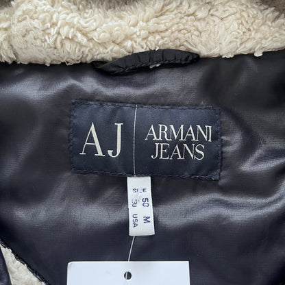 2000s armani jeans eagle jacket