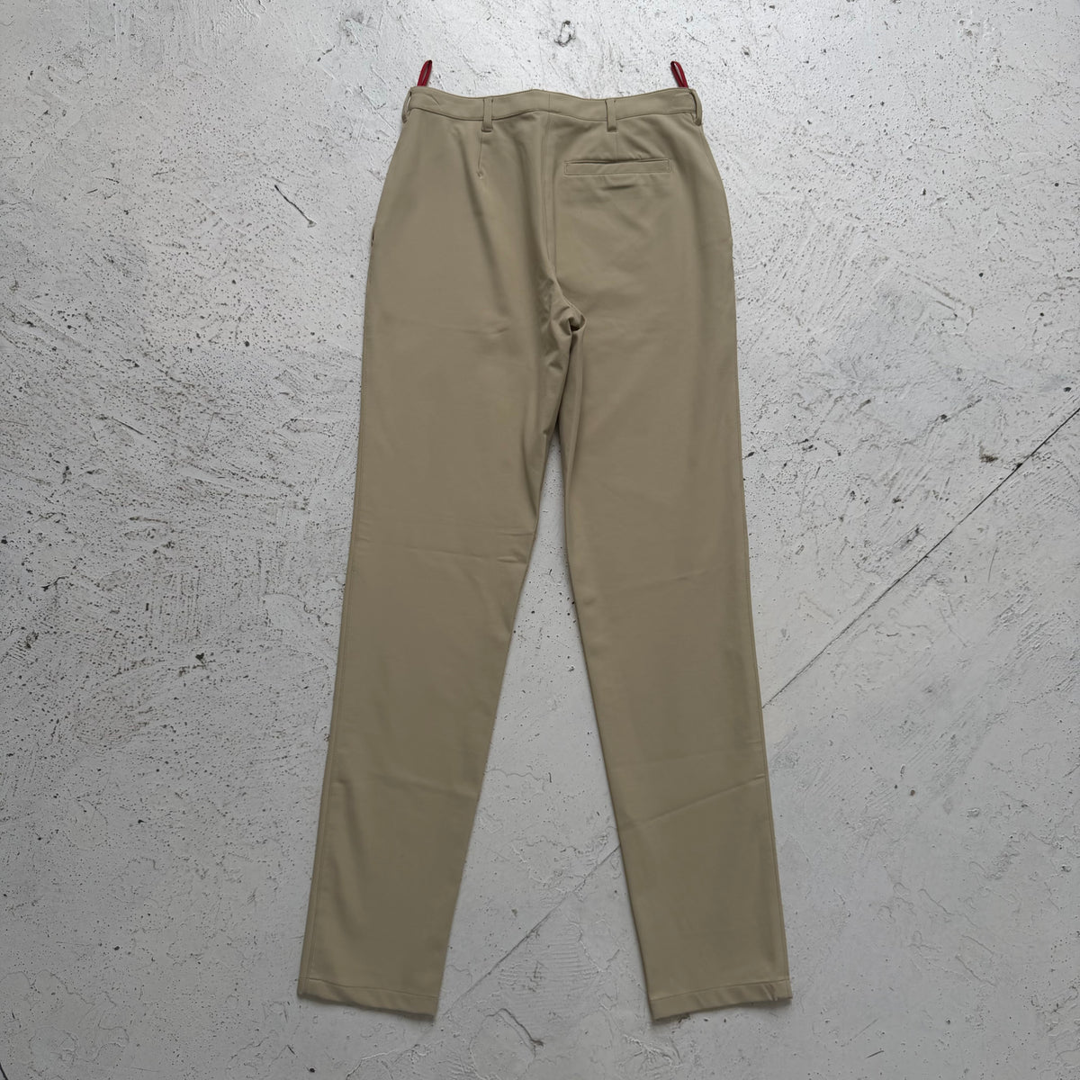 ss2000 prada sport nylon slim fit trousers