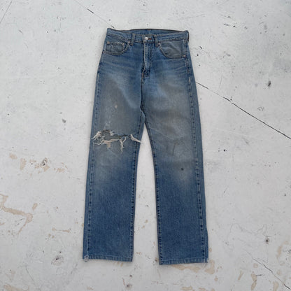 vintage 542 levis distressed jeans