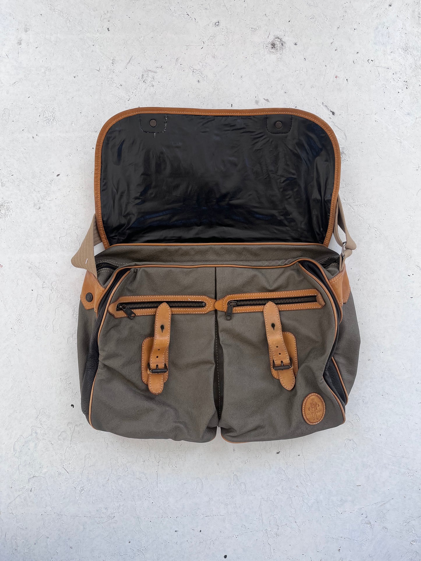 1980s cp company messenger bag