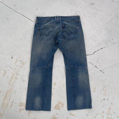 vintage levis engineered low rise jeans
