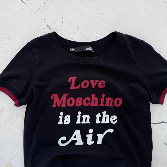 2000s moschino graphic tee