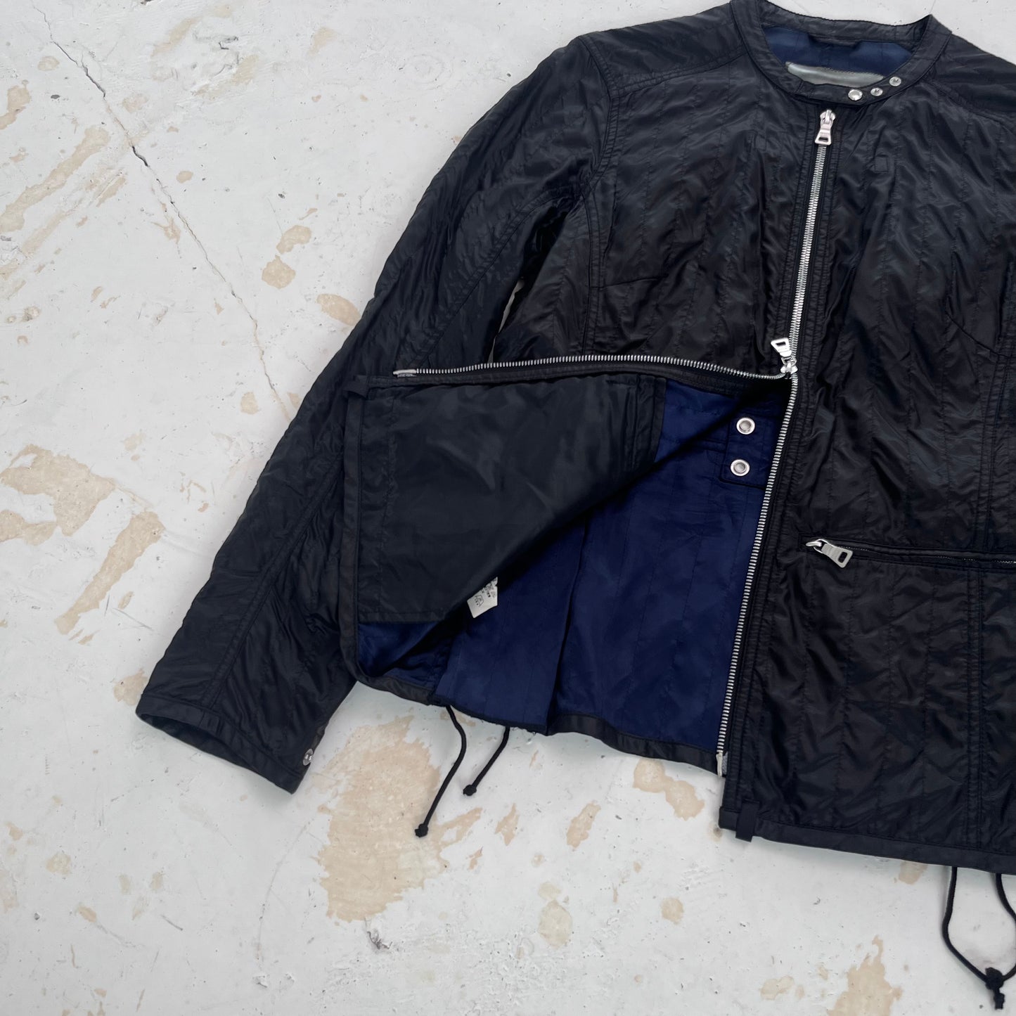 2000s prada sport moto jacket