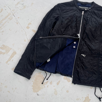 2000s prada sport moto jacket