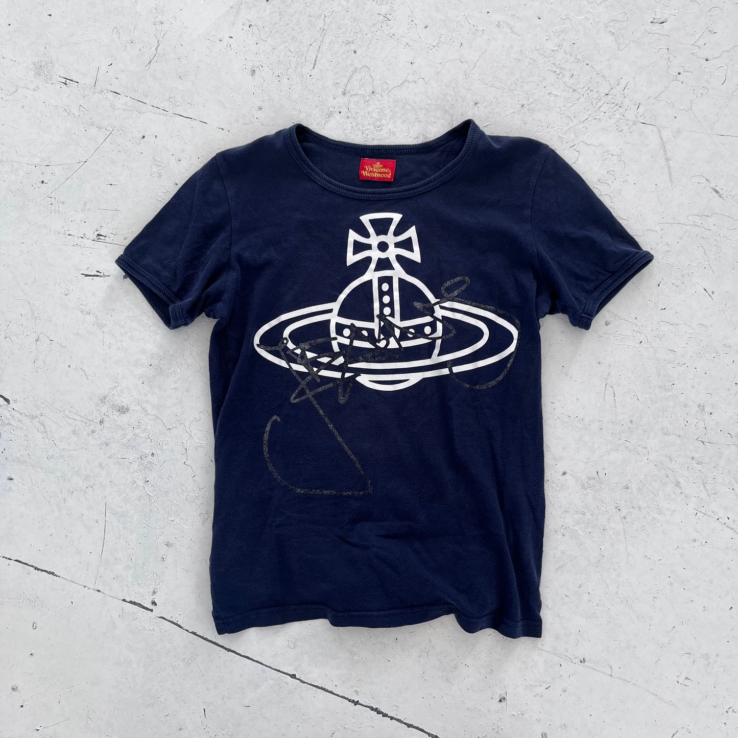 2000s vivenne westwood red label orb tee