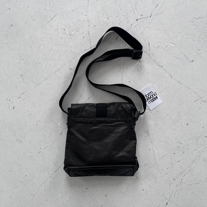 2000s armani jeans nylon crossbody bag