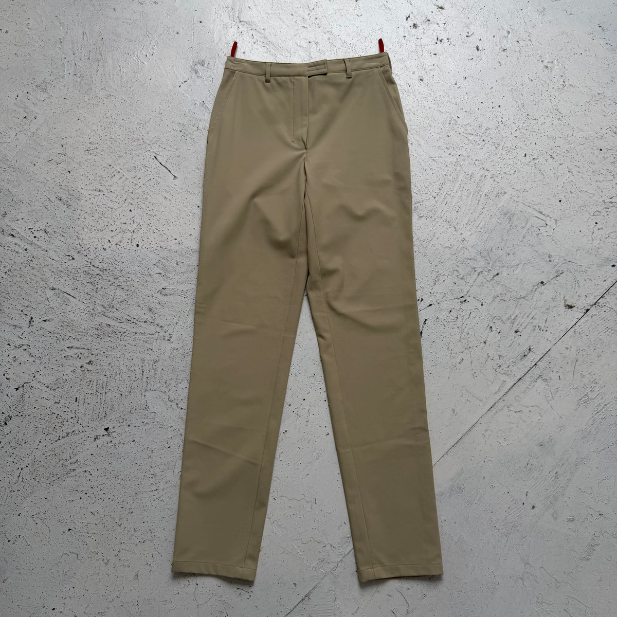 ss2000 prada sport nylon slim fit trousers