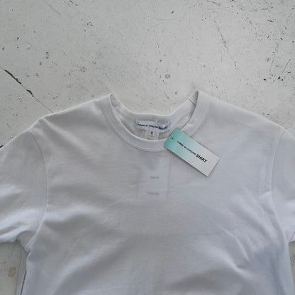 comme des garçons shirt zip tee