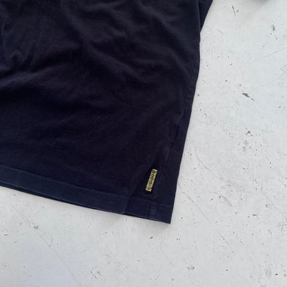 2000s armani jeans navy graphic tee