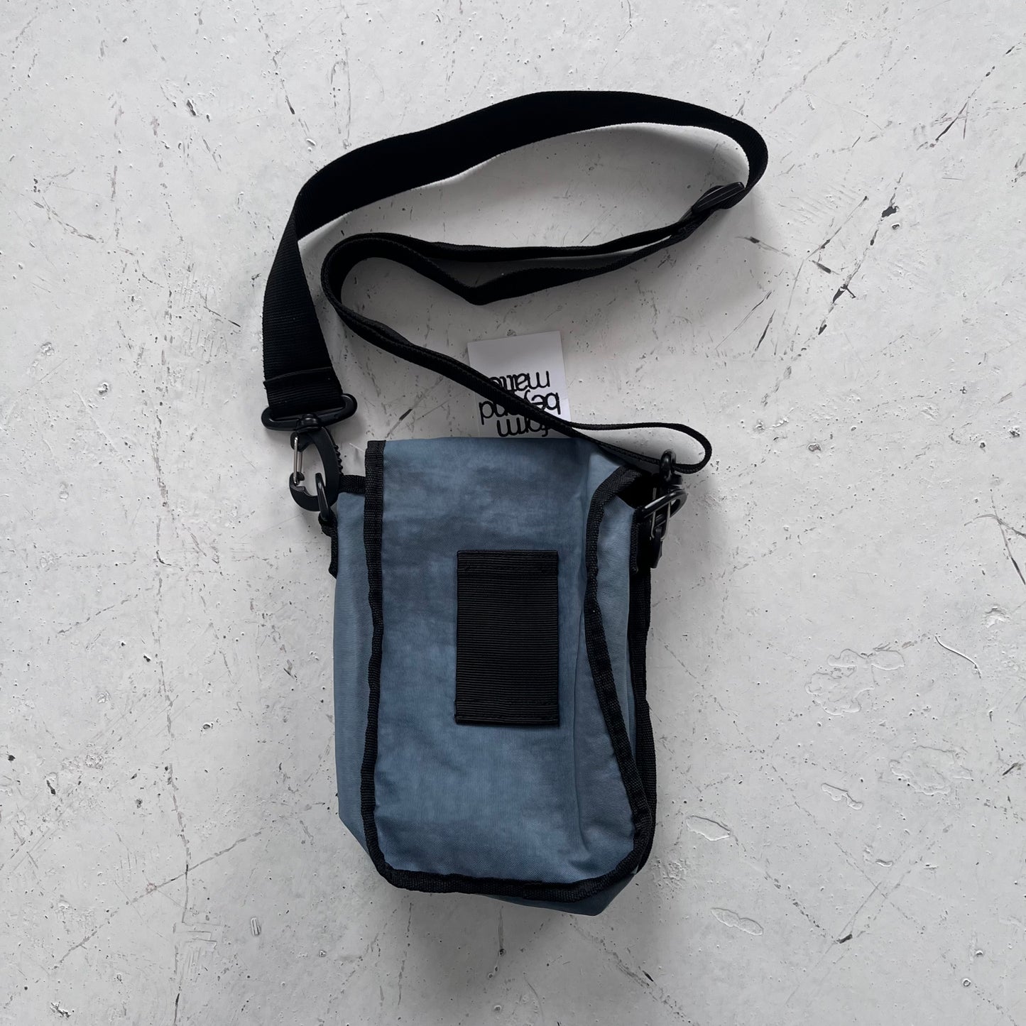 2000s diesel steel blue crossbody bag