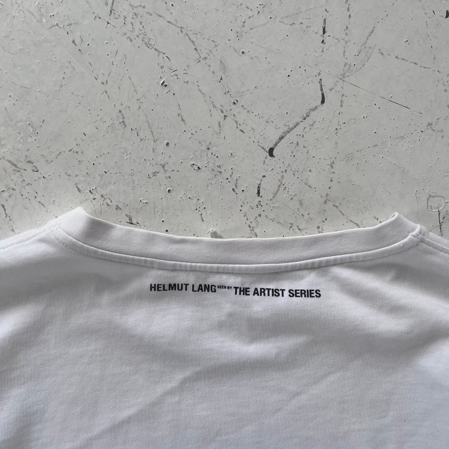 2000s helmut lang artist series graphic longsleeve