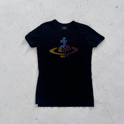 2000s vivienne westwood anglomania black orb tee