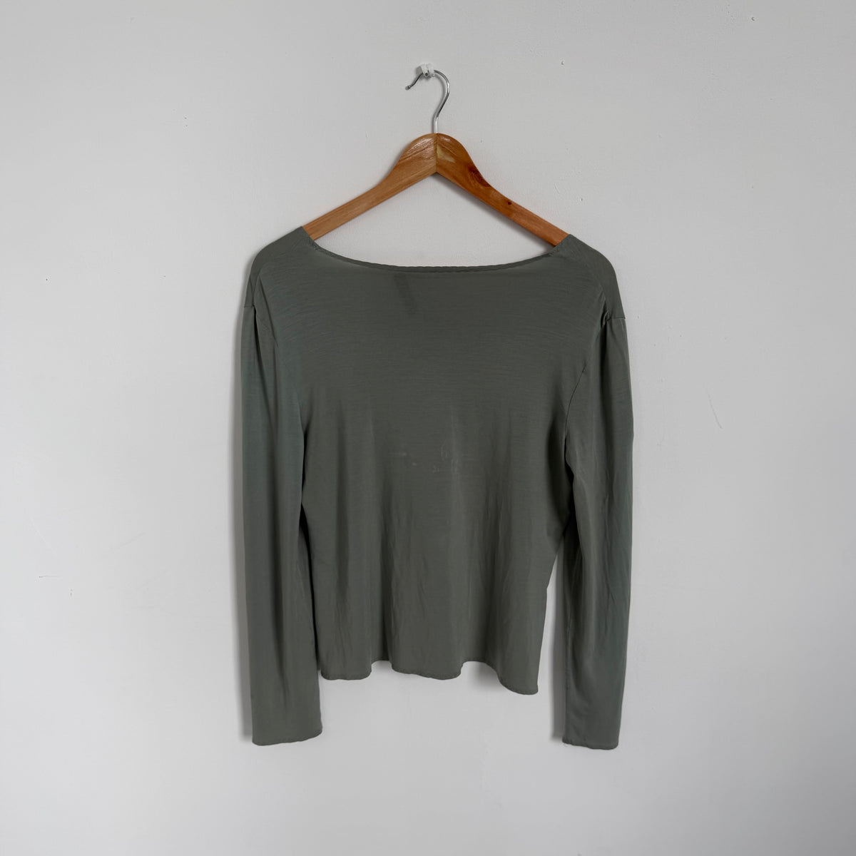ss1998 prada mainline silk scoop neck top