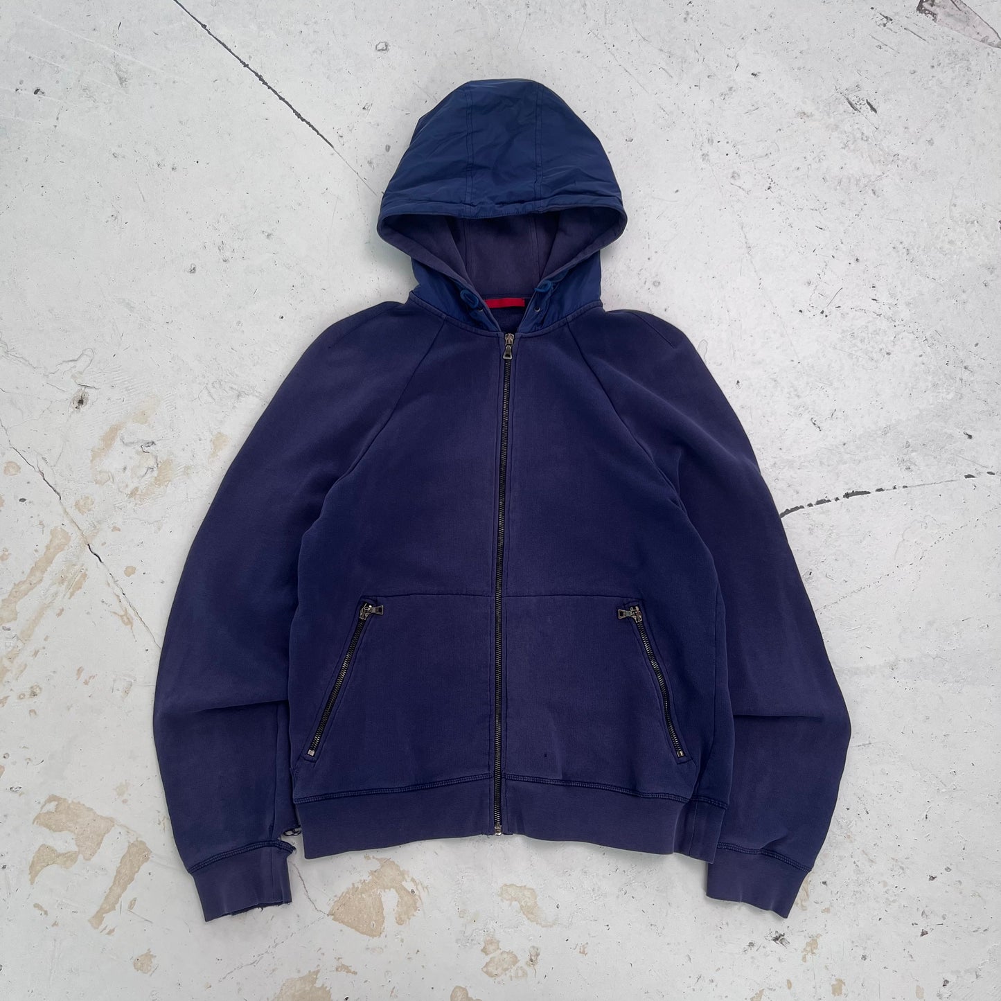 2000s prada sport hoodie