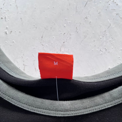 2000s hugo boss orange graphic ringer tee
